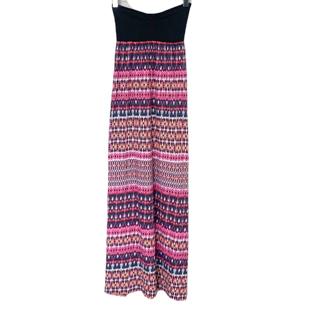 Roxy Strapless Maxi Printed Dress - XS